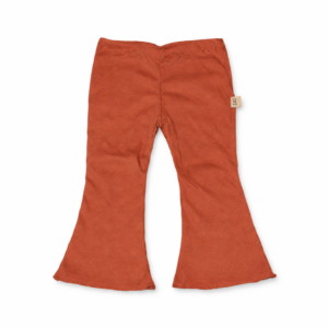 Flaredbroek Roodhout